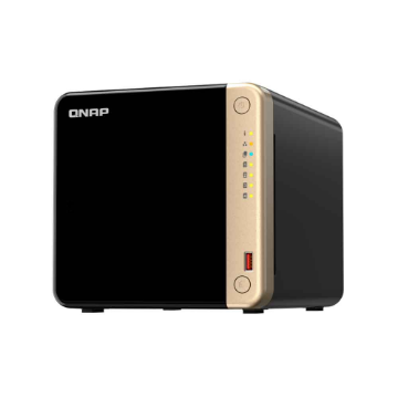 Mostrar detalhes de STORAGE NAS QNAP 4 BAIAS INTEL CELERON N5095 4 CORE, 2.9GHZ, 8GB, 2x 2.5 GBE TORRE - TS-464-8G-BR Imagem de STORAGE NAS QNAP 4 BAIAS INTEL CELERON N5095 4 CORE, 2.9GHZ, 8GB, 2x 2.5 GBE TORRE - TS-464-8G-BR