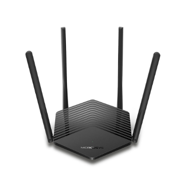 Mostrar detalhes de ROTEADOR WIRELESS MERCUSYS MR60X WI-FI 6 AX1500 Imagem de ROTEADOR WIRELESS MERCUSYS MR60X WI-FI 6 AX1500