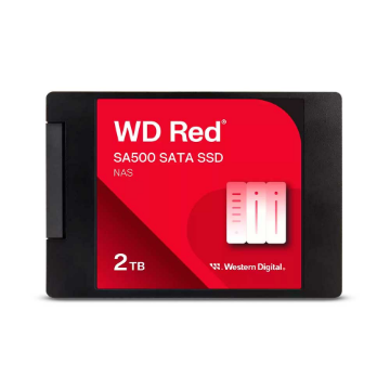 Mostrar detalhes de SSD WD RED SA500 2TB 2,5" 7MM SATA 3 PARA SERVIDOR-WDS200T2R0A Imagem de SSD WD RED SA500 2TB 2,5" 7MM SATA 3 PARA SERVIDOR-WDS200T2R0A
