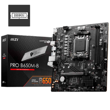 Imagem de PLACA MAE (AMD) MSI PRO B650M-B DDR5 AM5