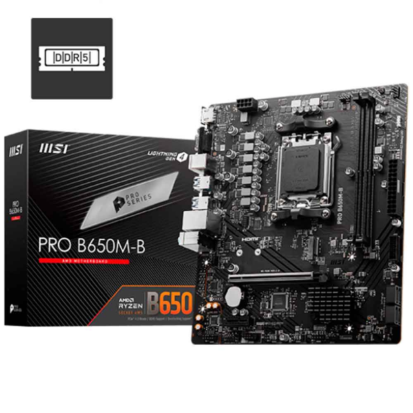 Imagem de PLACA MAE (AMD) MSI PRO B650M-B DDR5 AM5