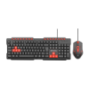 Imagem de KIT MOUSE E TECLADO C3TECH GAMER GK-20V2BK USB