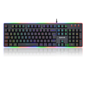Mostrar detalhes de TECLADO GAMER REDRAGON DYAUS 2 RGB - K509RGB Imagem de TECLADO GAMER REDRAGON DYAUS 2 RGB - K509RGB