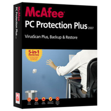 Imagem de MCAFEE PC PROTECTION PLUS 2007