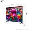 Imagem de TV LG 50" 4K UHD A7 AI PROCESSOR 4K GEN8 WEB0s 25 - 50UA8550PSA