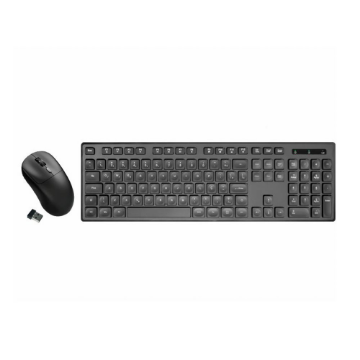 Imagem de KIT MOUSE E TECLADO K-MEX SEM FIO KA-6039 PRETO - B2KA60390010B0X