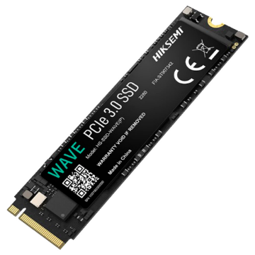 Mostrar detalhes de SSD HIKSEMI WAVE 512GB M.2 2280 NVME PCIE 3.0 - HS-SSD-WAVE(P) 512G Imagem de SSD HIKSEMI WAVE 512GB M.2 2280 NVME PCIE 3.0 - HS-SSD-WAVE(P) 512G