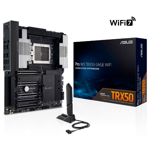 Imagem de PLACA MAE (AMD) ASUS PRO WS TRX50-SAGE WIFI DDR5 sTR5