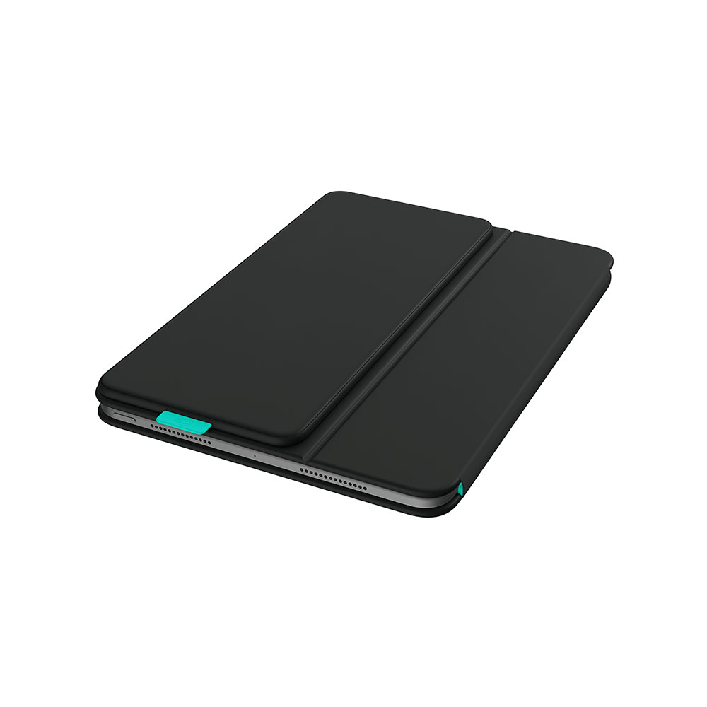 Imagem de CAPA COM TECLADO LOGITECH FLIP P/ IPAD PRO 13 (M4) E IPADI AIR 13 (M2 M3) GRAFITE -  920-013367