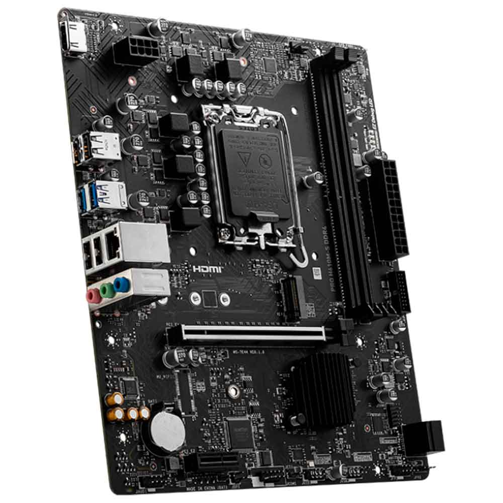 Imagem de PLACA MAE (INTEL) MSI PRO H610M-S DDR4 LGA1700 12� 13� E 14� GERACAO