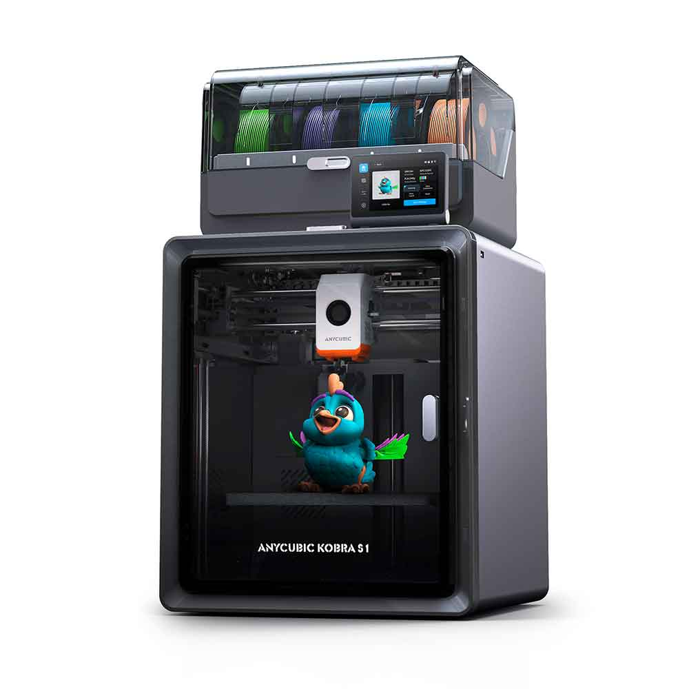 Imagem de IMPRESSORA 3D ANYCUBIC KOBRA S1 COMBO - KS1CBK0A-B
