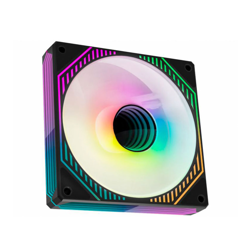 Imagem de KIT COOLER K-MEX ARGB AAUA� INFINITY3D 3 COOLERS 120 MM COM CONTROLADORA