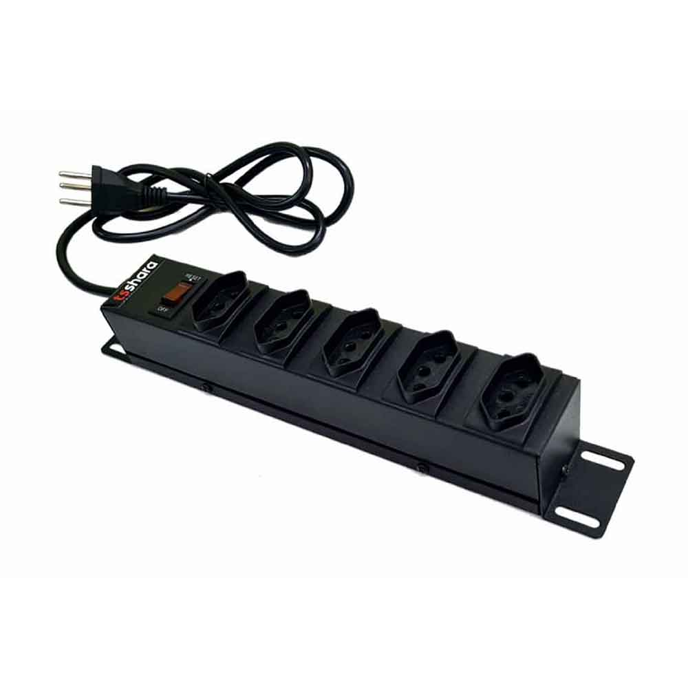 Mostrar detalhes de PDU FILTRO DE LINHA TS SHARA + PROTETOR 5 TOMADAS BIVOLT CABO 1,5M PRETO METALICO - 560 Imagem de PDU FILTRO DE LINHA TS SHARA + PROTETOR 5 TOMADAS BIVOLT CABO 1,5M PRETO METALICO - 560