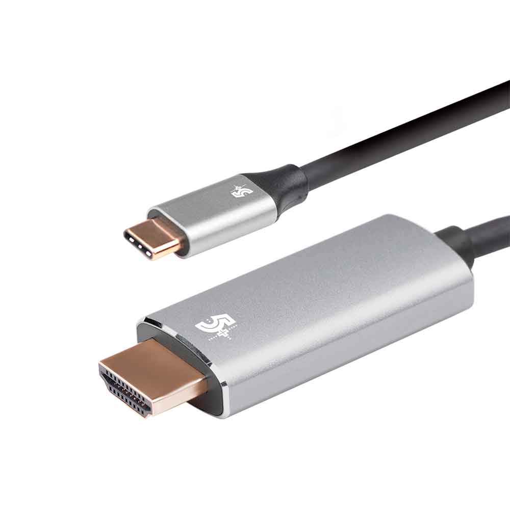 Imagem de CABO ADAPTADOR USB C PARA HDMI 4K 60HZ 1.8M 5+ - 018-7450