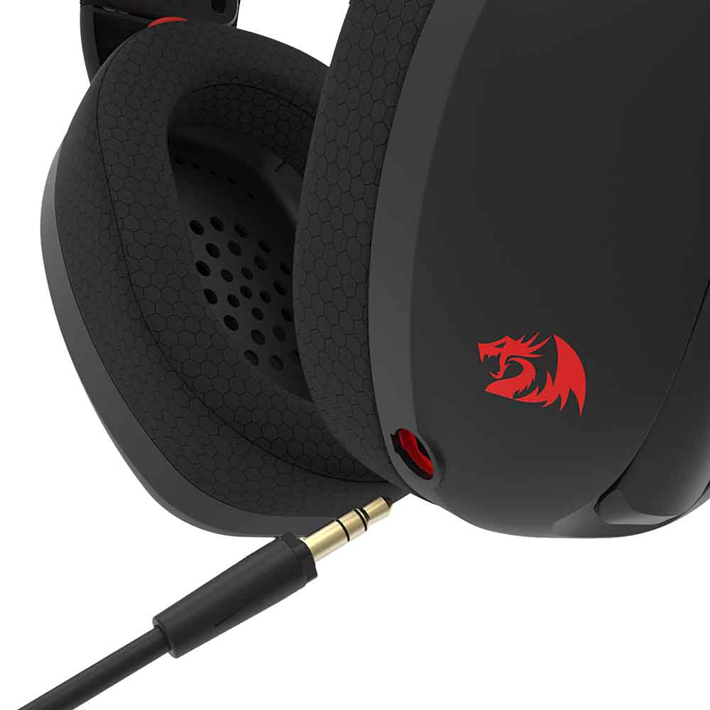 Imagem de HEADSET GAMER REDRAGON SEM FIO IRE PRO PRETO H848