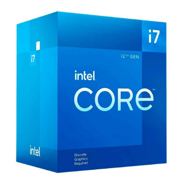 Imagem de PROCESSADOR INTEL CORE I7-12700F 2.1GHz (TURBO 4.9GHz) 25MB CACHE LGA1700 12� GERACAO BX8071512700F