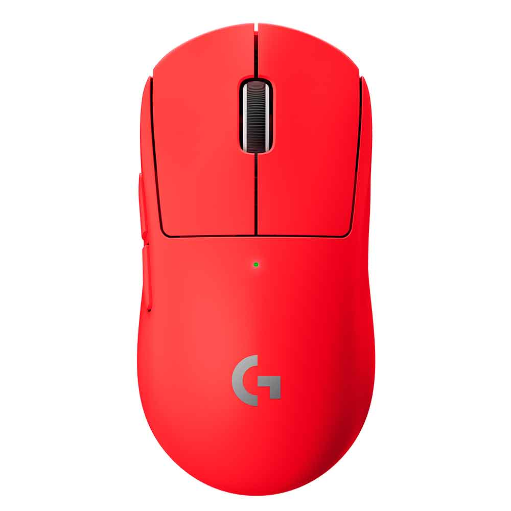 Imagem de MOUSE LOGITECH GAMER PROX SUPERLIGHT SEM FIO RED - 910-006783