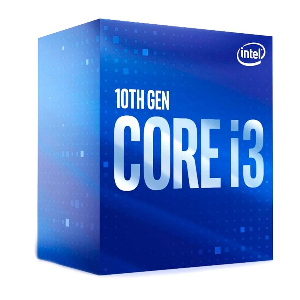 Imagem de PROCESSADOR INTEL CORE I3-10100 CACHE 6MB 3.60GHz (MAX TURBO 4.30GHz) LGA1200 COMET LAKE 10� GERACAO
