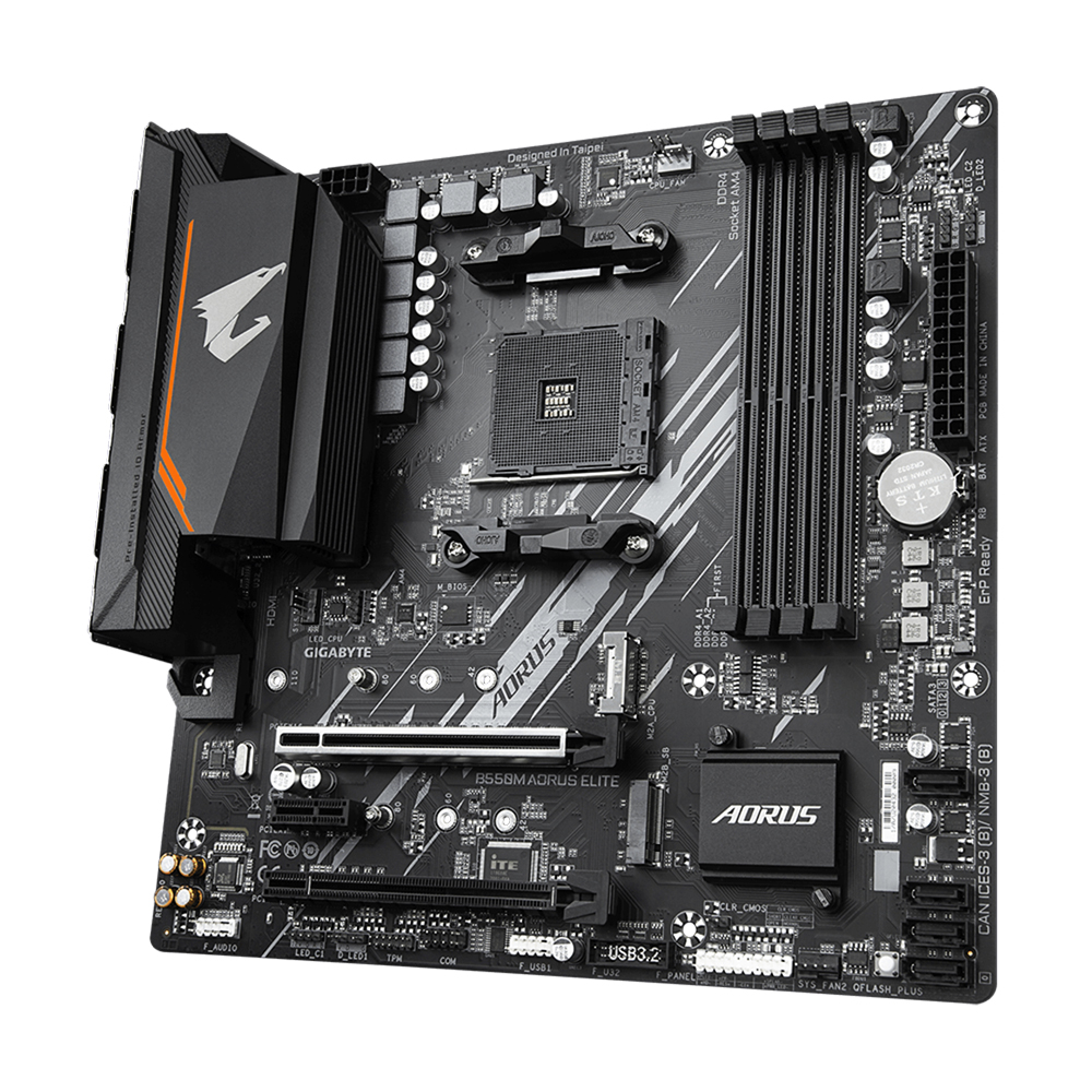 Imagem de PLACA MAE (AMD) GIGABYTE B550M AORUS ELITE DDR4 AM4