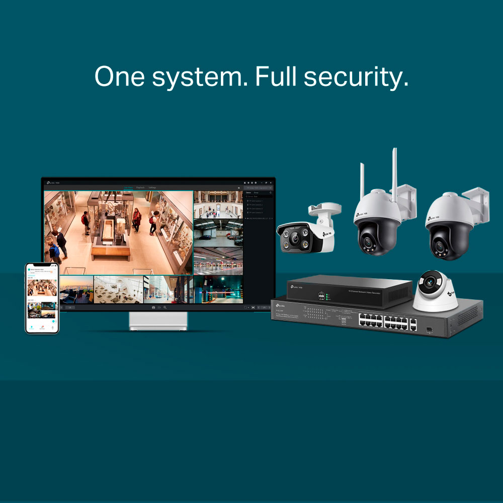 Imagem de CAMERA IP EXTERNA PAN/TILT 4MP COLORIDA WI-FI TP-LINK VIGI C540-W(4mm)