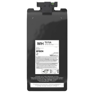Mostrar detalhes de TINTA ULTRACHROME EPSON T57SA20 BRANCO 1.6L Imagem de TINTA ULTRACHROME EPSON T57SA20 BRANCO 1.6L