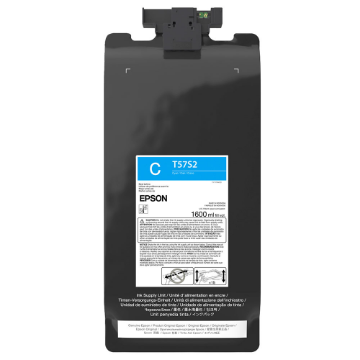 Mostrar detalhes de TINTA ULTRACHROME EPSON T57S220 CIANO 1.6L Imagem de TINTA ULTRACHROME EPSON T57S220 CIANO 1.6L