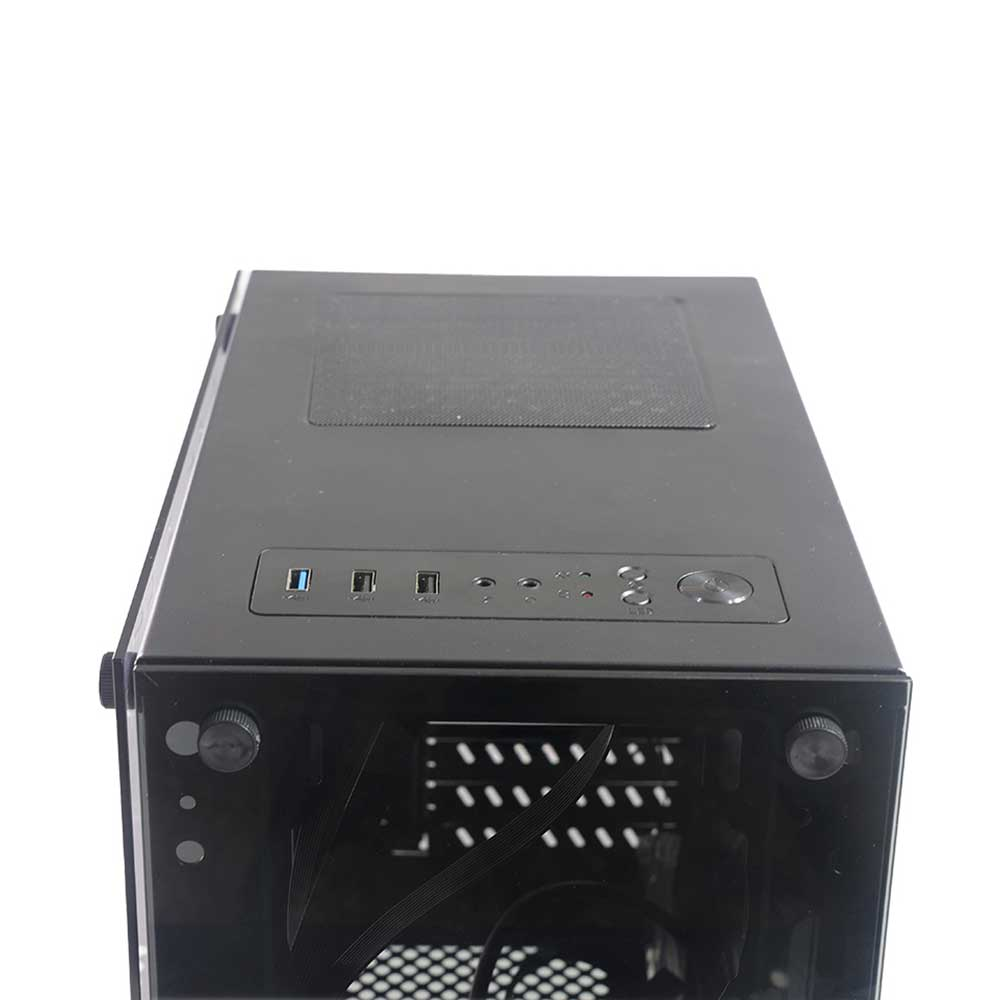 Imagem de GABINETE GAMER C3TECH MT-G110BK SEM FONTE PRETO