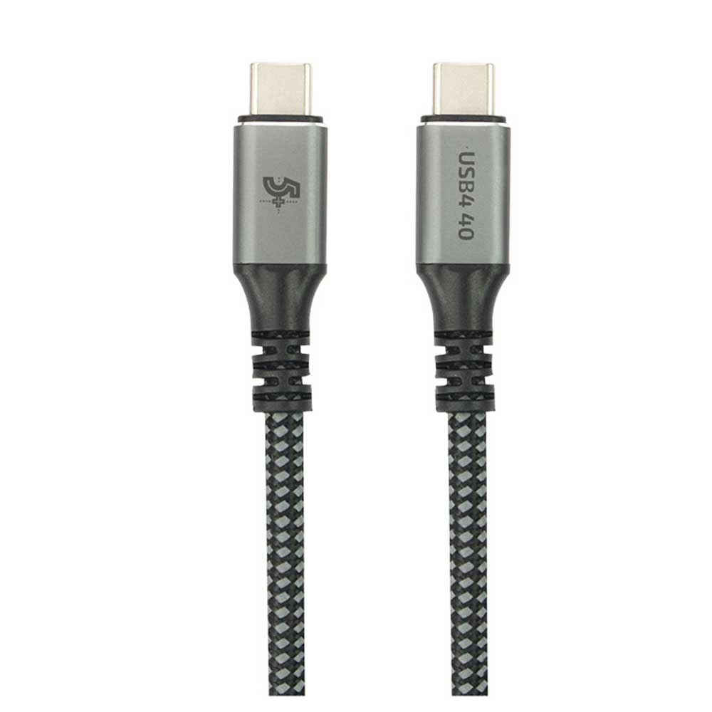 Imagem de CABO USB 4 THUNDERBOLT 40G 100W 1M 5+ - 018-7810