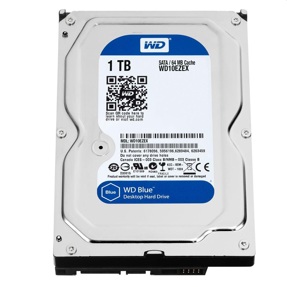 Imagem de HDD WESTERN DIGITAL 1TB SATA 6.0GB/S WD10EZEX 64MB 7200 RPM - IMPORTADO