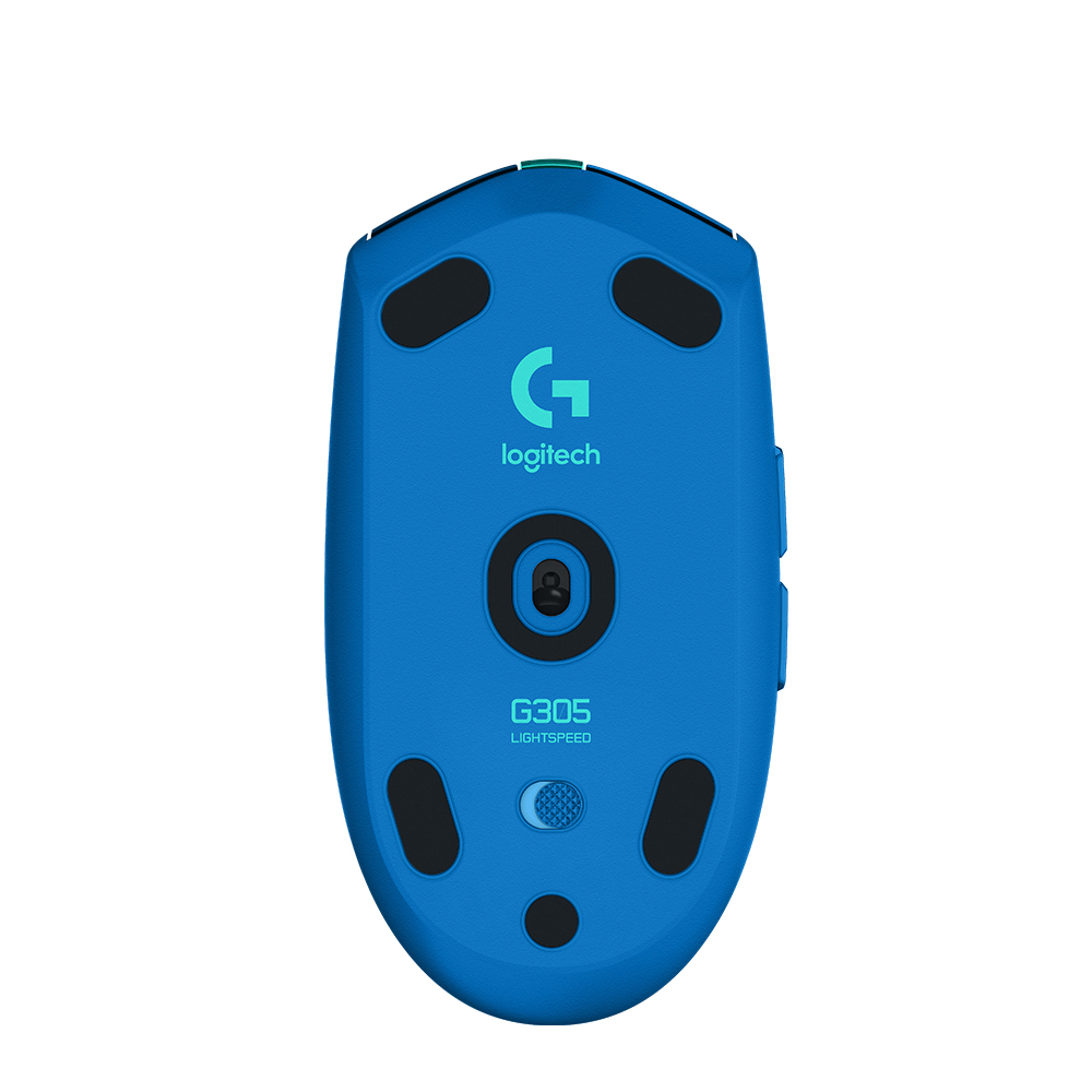 Imagem de MOUSE LOGITECH GAMER G305 LIGHTSPEED SEM FIO OPT USB AZUL