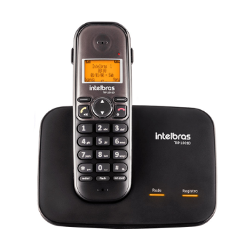 Mostrar detalhes de TELEFONE INTELBRAS IP TIP 1001 D SEM FIO PRETO - 4061001 Imagem de TELEFONE INTELBRAS IP TIP 1001 D SEM FIO PRETO - 4061001