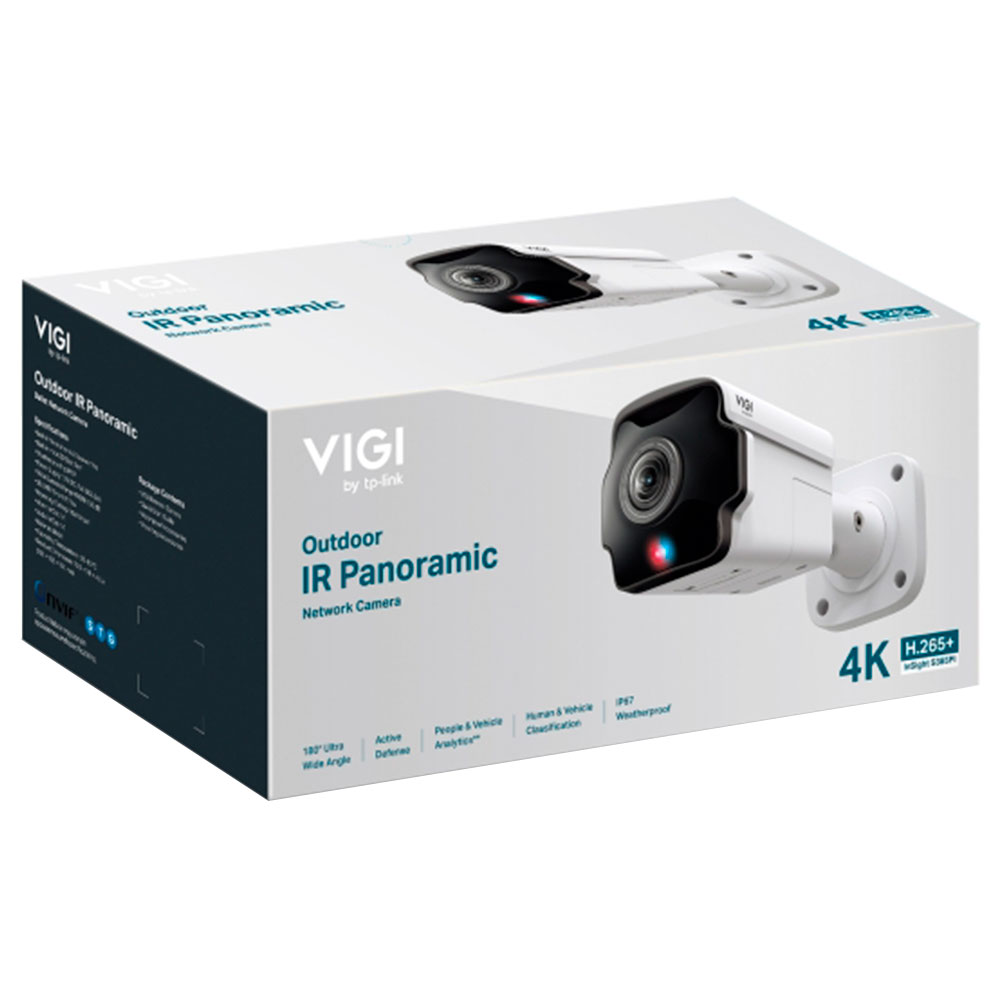 Imagem de CAMERA DE REDE BULLET PARANORAMICA DE 8MP INSIGHT S385PI TP-LINK