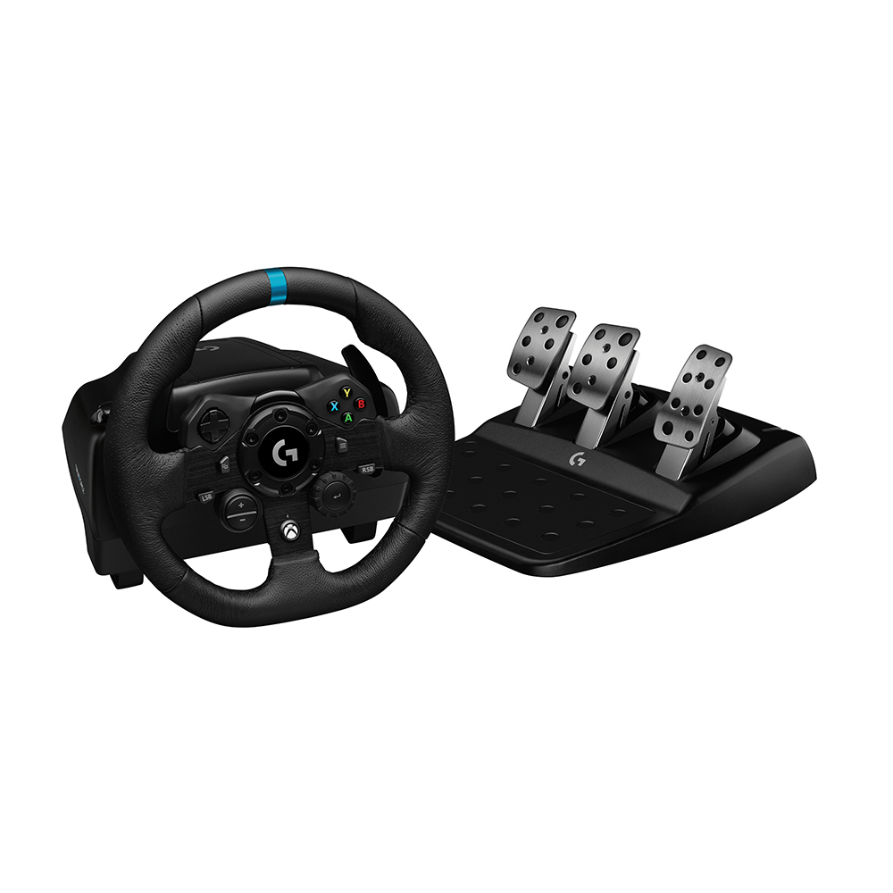 Imagem de VOLANTE LOGITECH G923 P/ XBOX SERIES X, XBOX ONE E PC COM PEDAIS