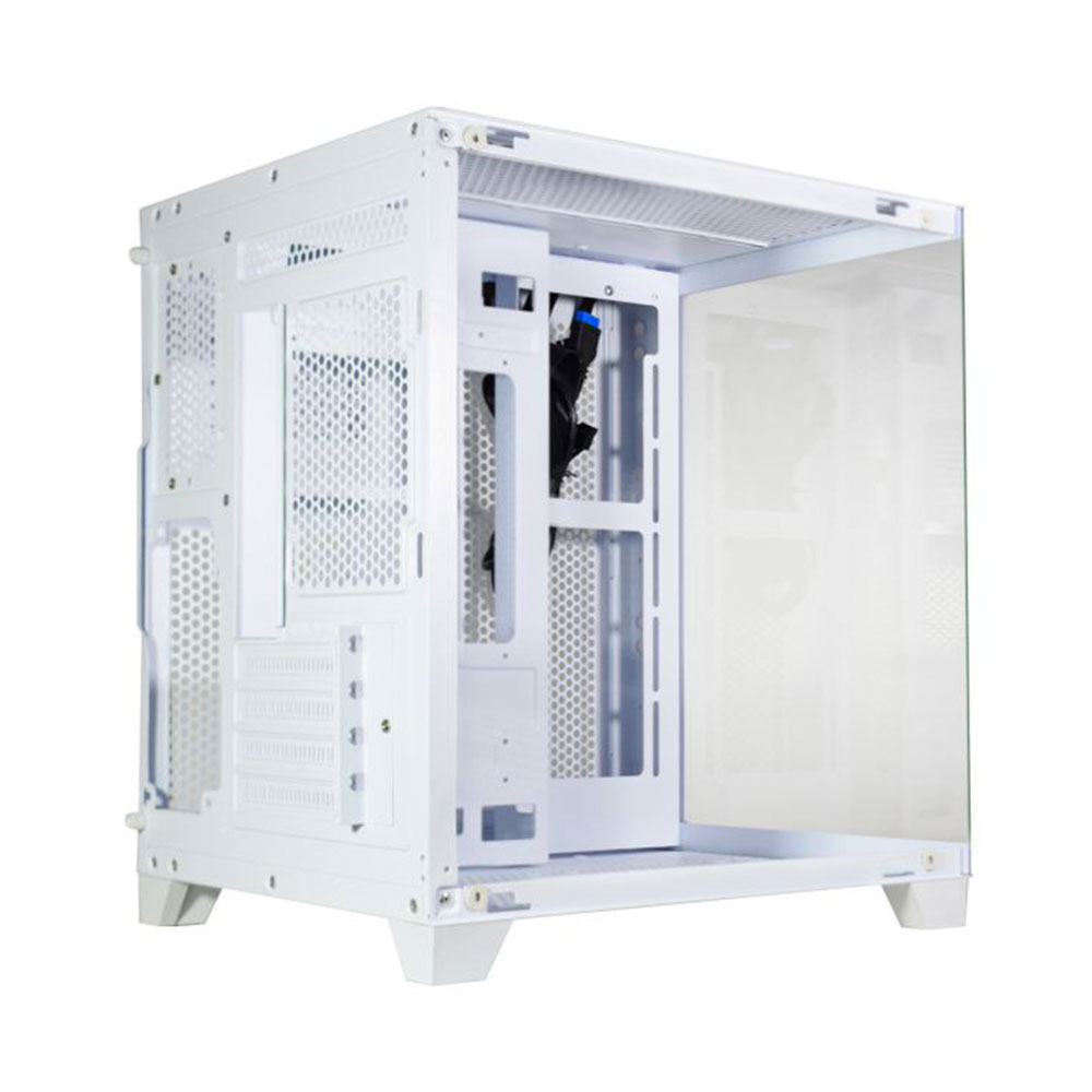 Imagem de GABINETE GAMER K-MEX AQUARIO CG-W305 BRANCO MICRO ATX SEM FAN