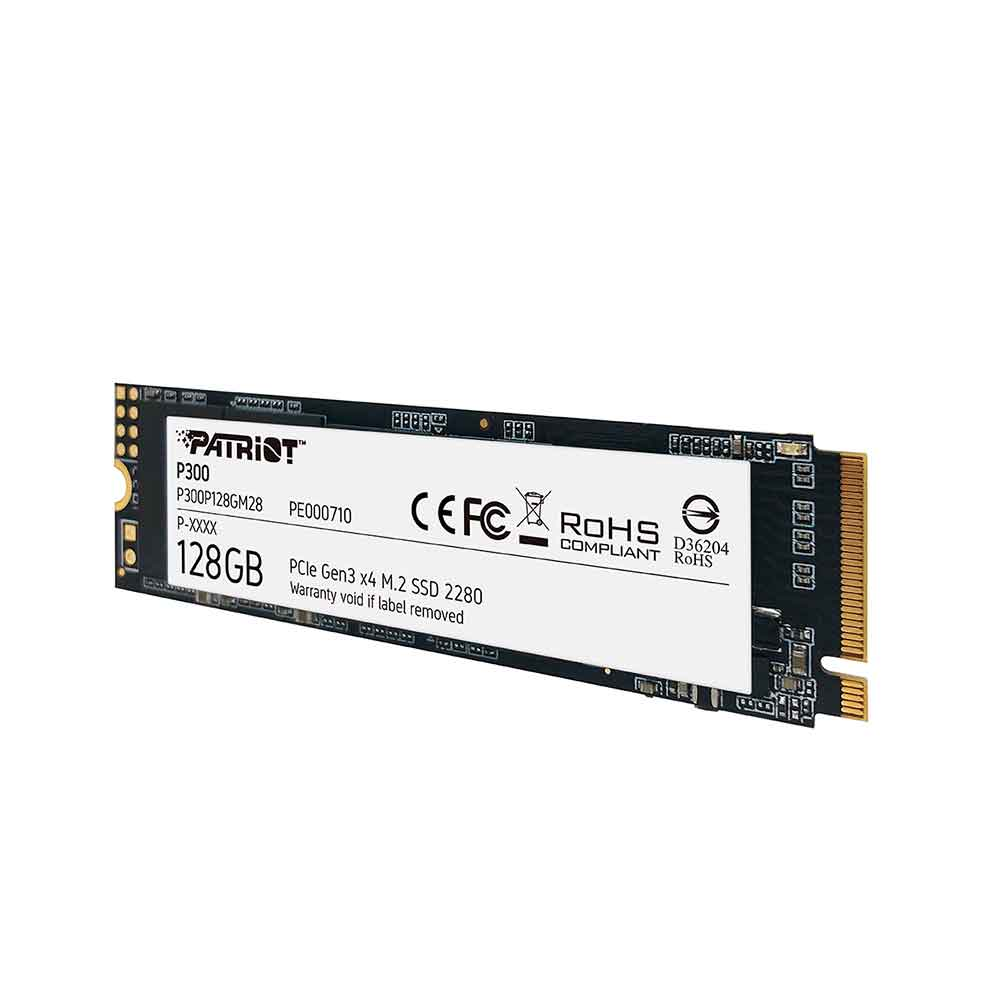 Imagem de SSD PATRIOT P300 128GB M.2 2280 NVME PCIE GEN 3x4 - P300P128GM28