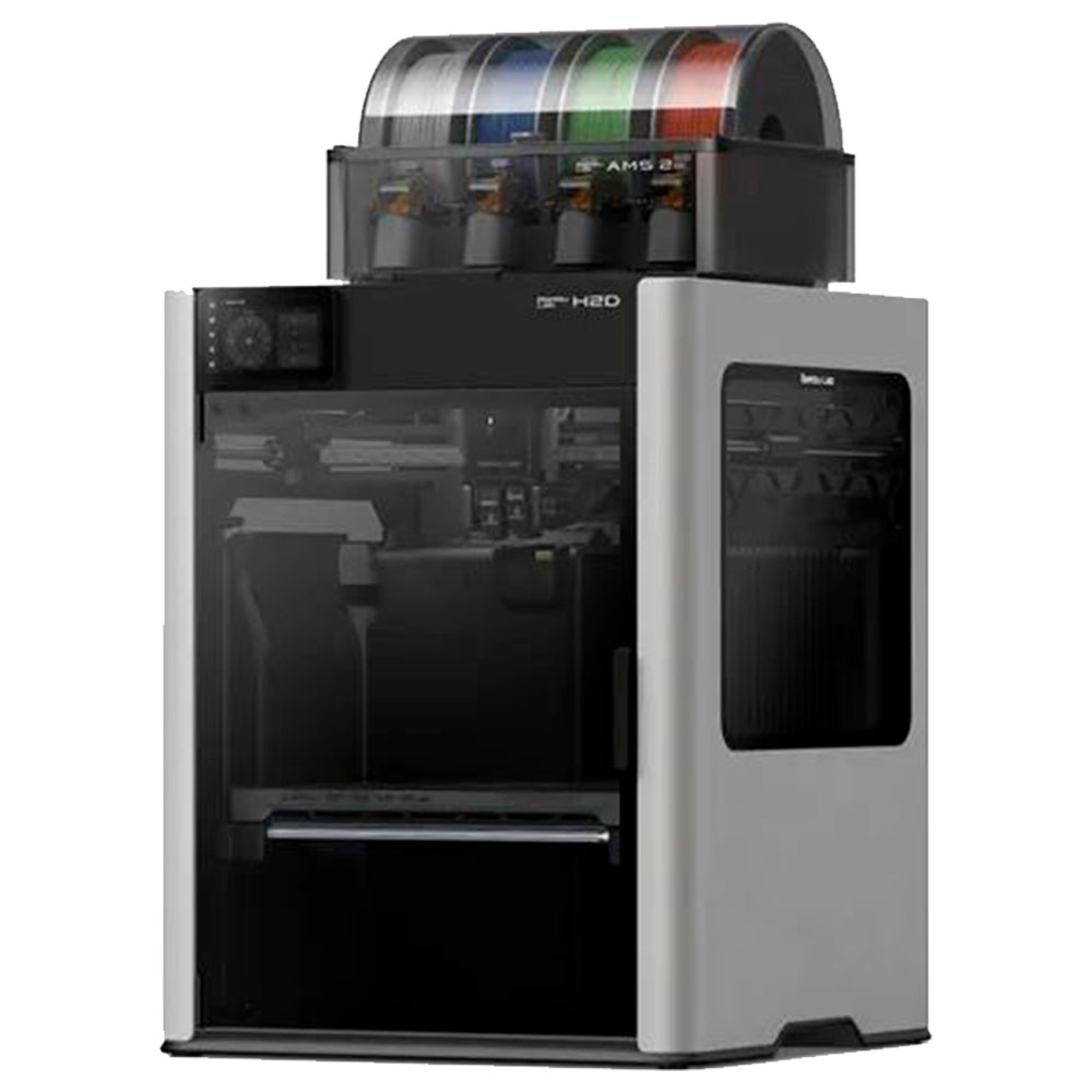 Mostrar detalhes de IMPRESSORA 3D BAMBU LAB H2D 110V + AMS 2 PRO (COMBO) - PF003-D+SA007-US Imagem de IMPRESSORA 3D BAMBU LAB H2D 110V + AMS 2 PRO (COMBO) - PF003-D+SA007-US