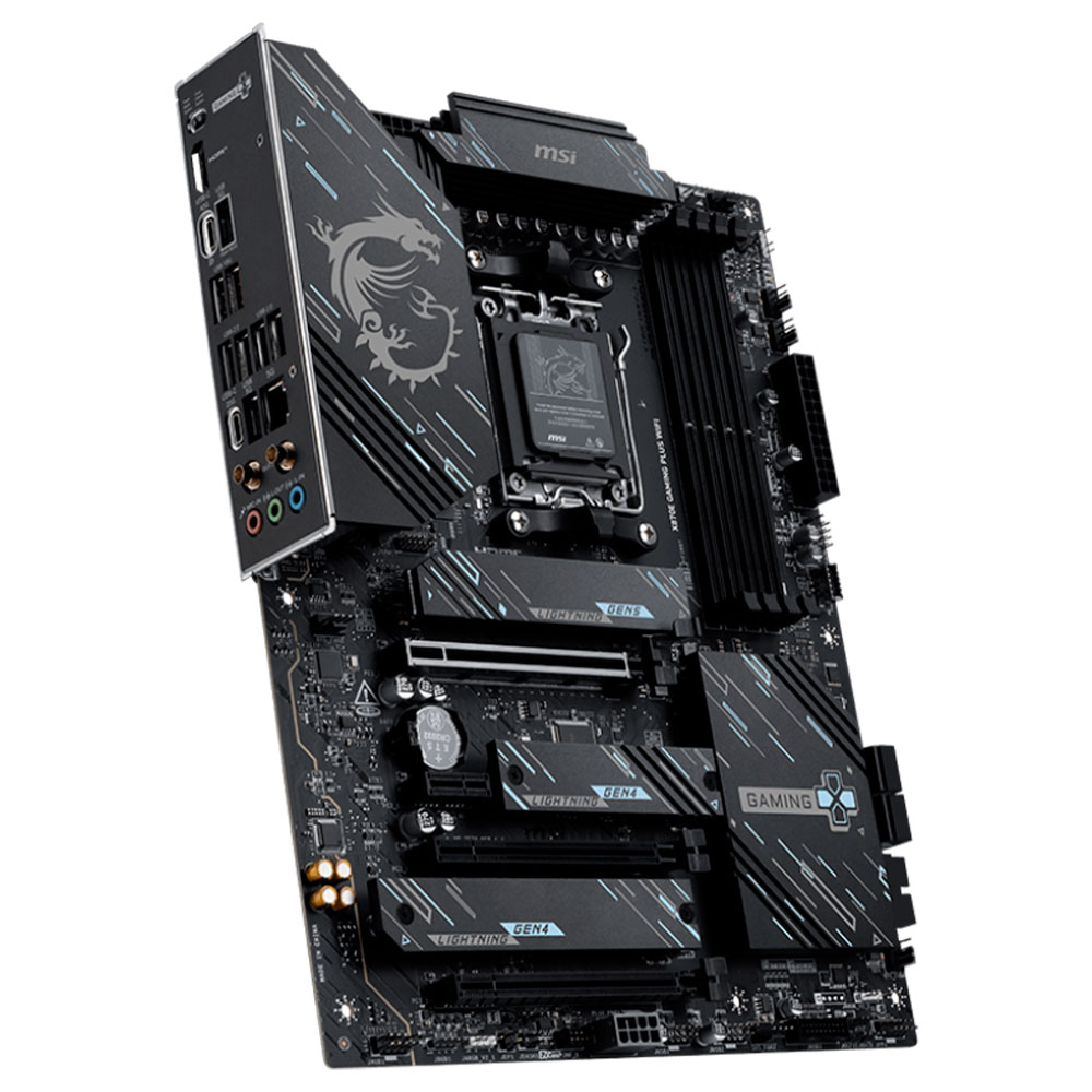 Imagem de PLACA MAE (AMD) MSI X870E GAMING PLUS WIFI DDR5 AM5