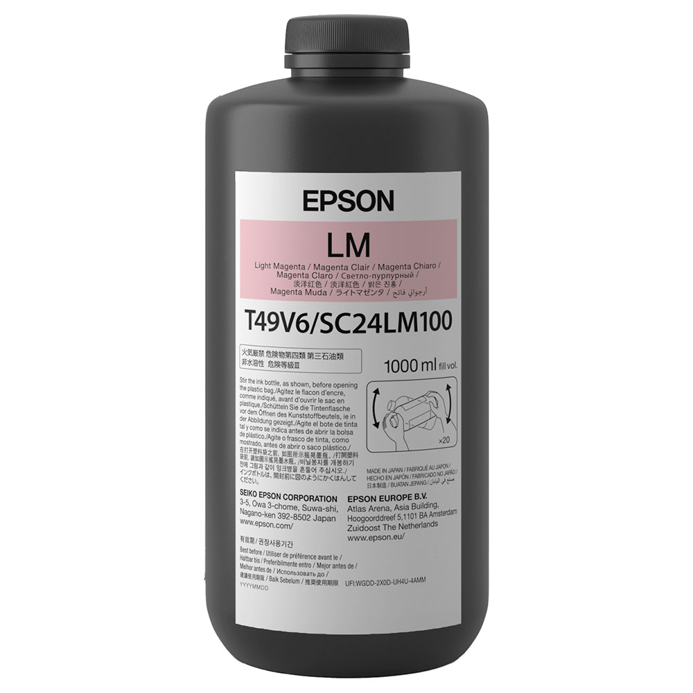 Mostrar detalhes de TINTA ULTRACHROME EPSON T49V510 CIANO CLARO 1L Imagem de TINTA ULTRACHROME EPSON T49V510 CIANO CLARO 1L