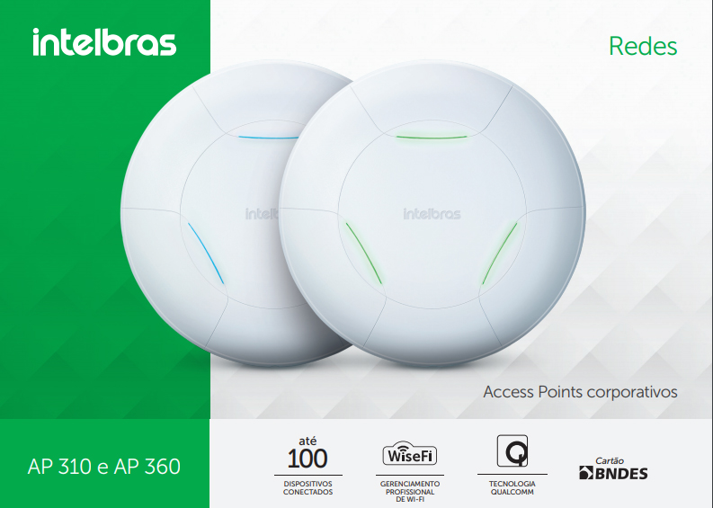 Imagem de ACCESS POINT INTELBRAS WIRELESS AP 360 - 4750009 Imagem de ACCESS POINT INTELBRAS WIRELESS AP 360 - 4750009