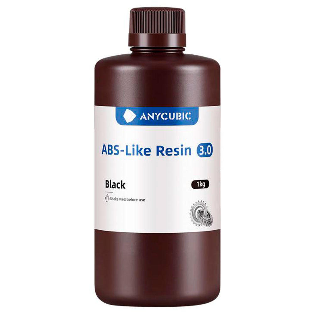Imagem de RESINA ABS-LIKE 3.0 ANYCUBIC - PRETO - SABL3BK-102A