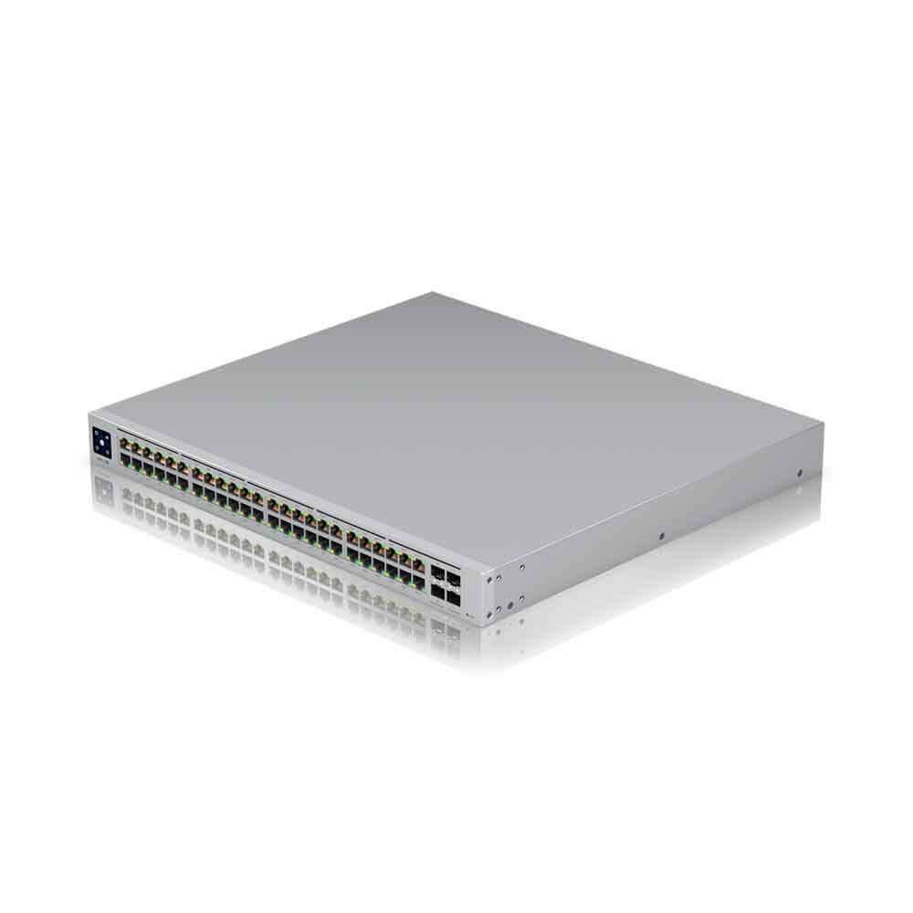 Imagem de SWITCH UBIQUITI GERENCIAVEL 48 PORTAS GIGABIT + 04 SFP GIGA USW-48 RACK