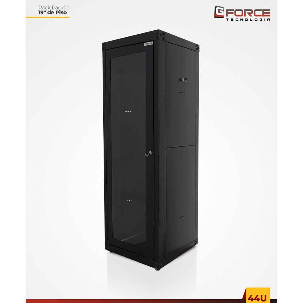 Mostrar detalhes de RACK SERVIDOR GFORCE PADRAO 19 POL 44U X 570 PISO DESMONTAVEL VISOR DE ACRILICO PT Imagem de RACK SERVIDOR GFORCE PADRAO 19 POL 44U X 570 PISO DESMONTAVEL VISOR DE ACRILICO PT