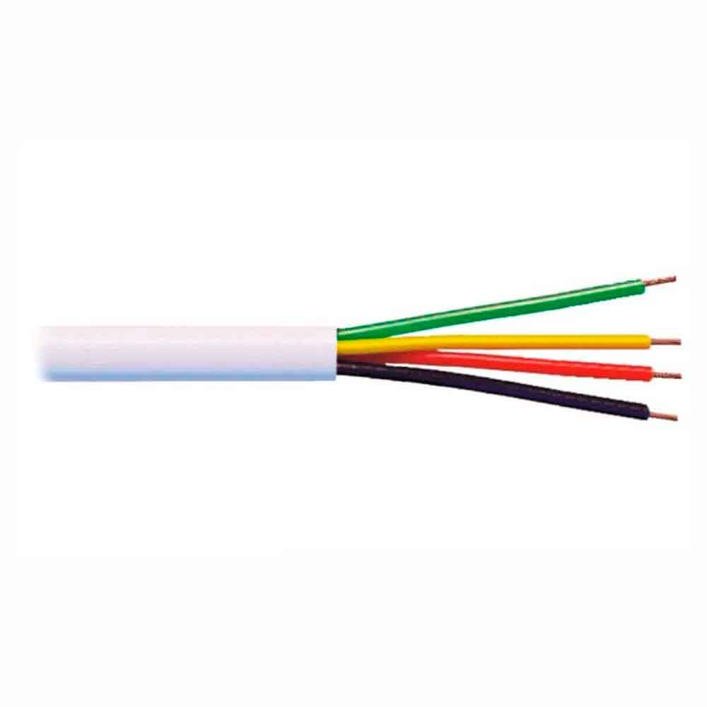 Imagem de CABO CCI NU CONDUTTI 2 PARES 4 VIAS 26AWG COBRE NU BRANCO CX 100M
