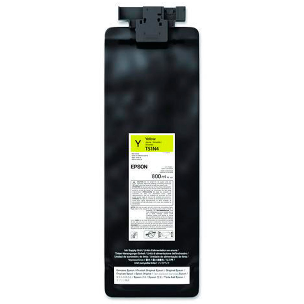 Imagem de TINTA ULTRACHROME GS3 EPSON T51N420 AMARELO 800ML