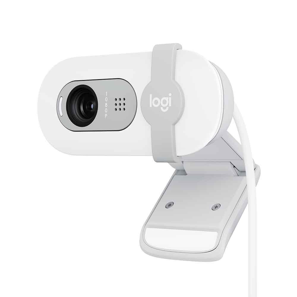Imagem de WEBCAM LOGITECH BRIO 100 -  FULL HD OFF WHITE 960-001615