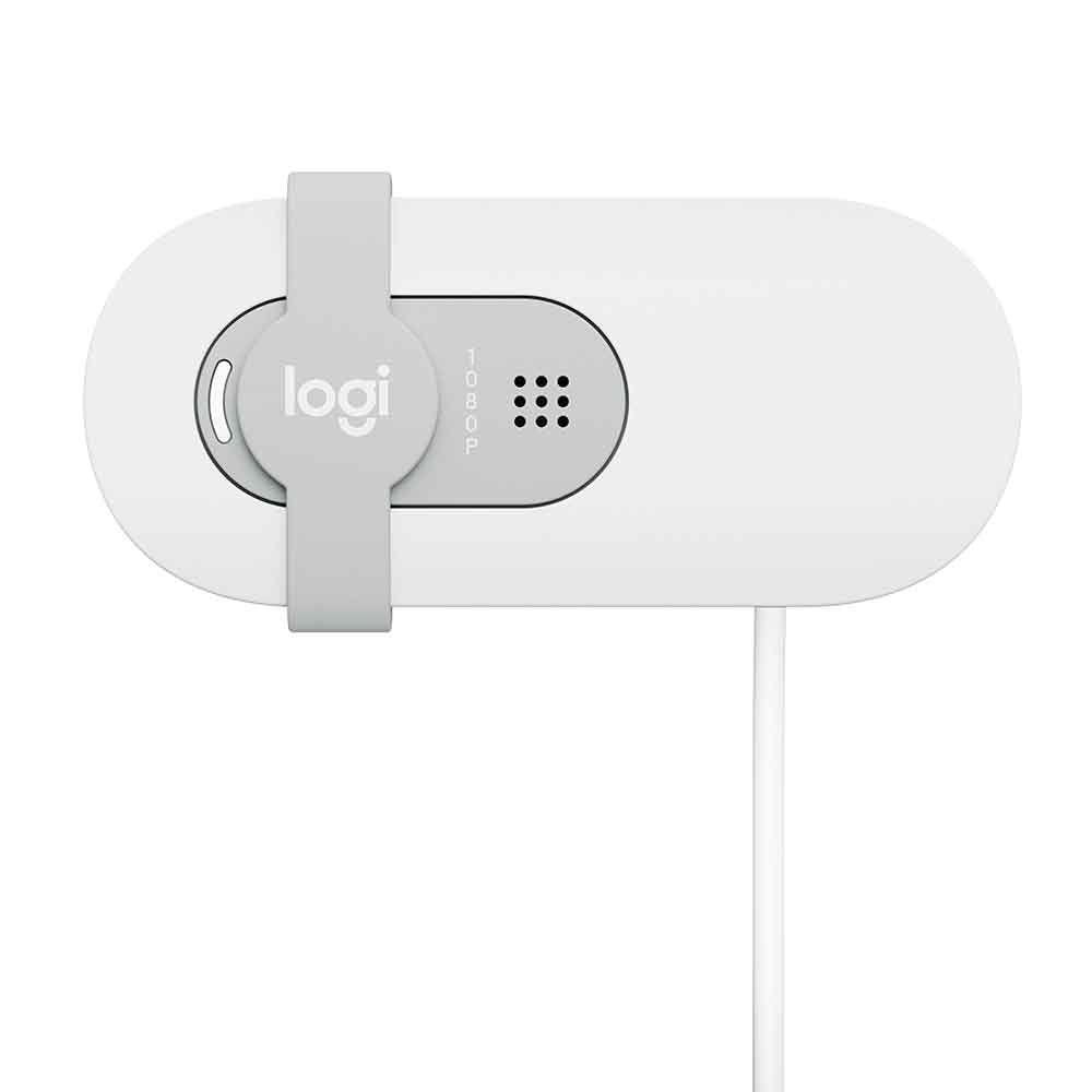 Imagem de WEBCAM LOGITECH BRIO 100 -  FULL HD OFF WHITE 960-001615