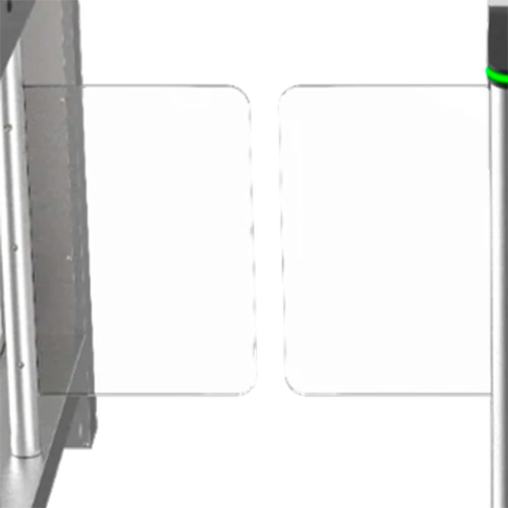 Imagem de PAR DE ASAS DE PORTA PARA CATRACA 90CM DS-K3B220X-DP90/2 HIKVISION