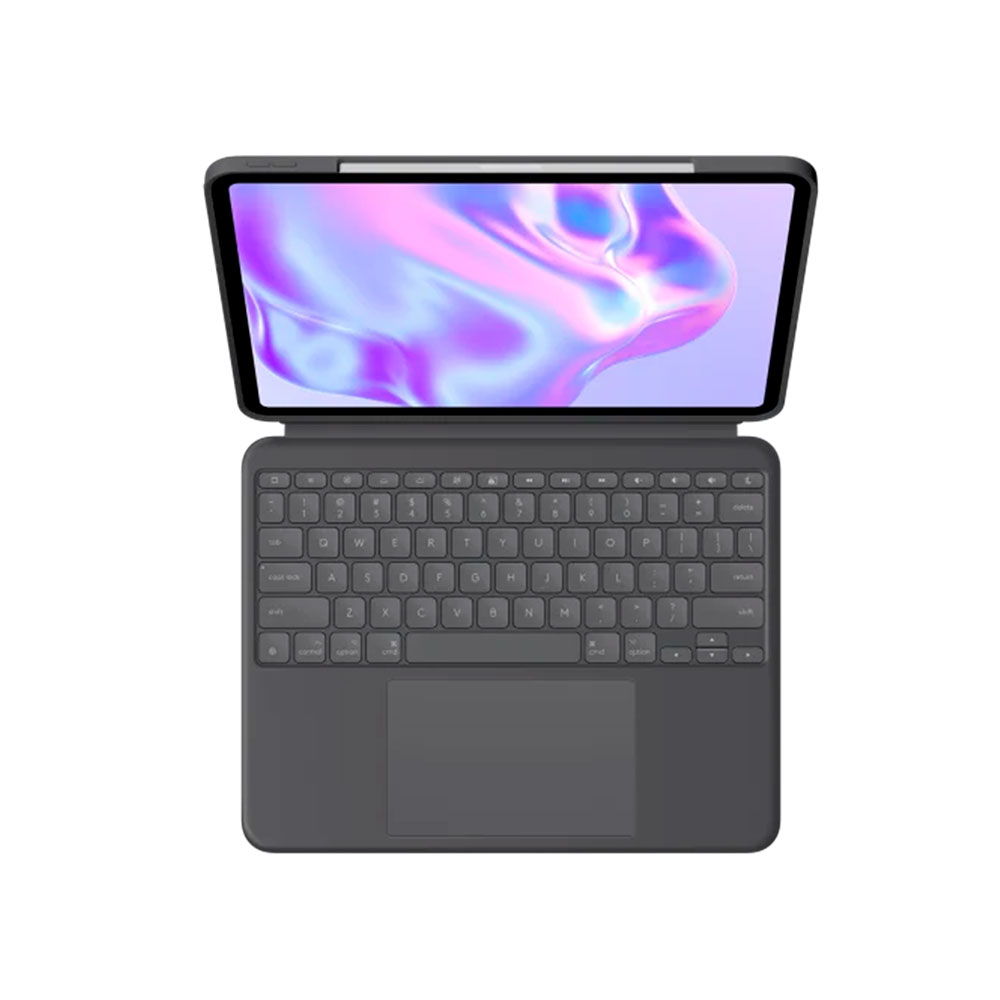 Imagem de CAPA COM TECLADO LOGITECH PARA IPAD PRO 11 M4 GRAFITE - 920-012659