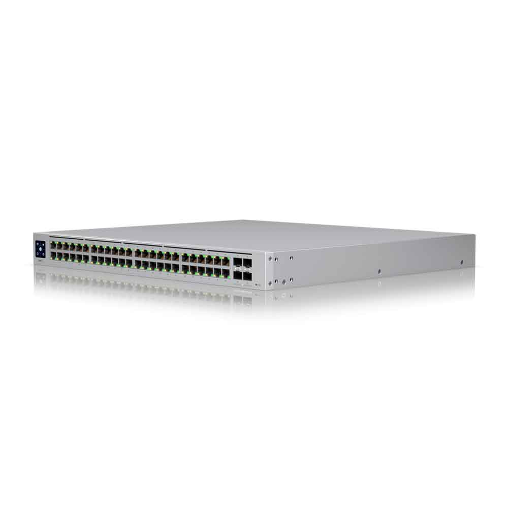 Imagem de SWITCH UBIQUITI GERENCIAVEL 48 PORTAS GIGABIT + 04 SFP GIGA USW-48 RACK