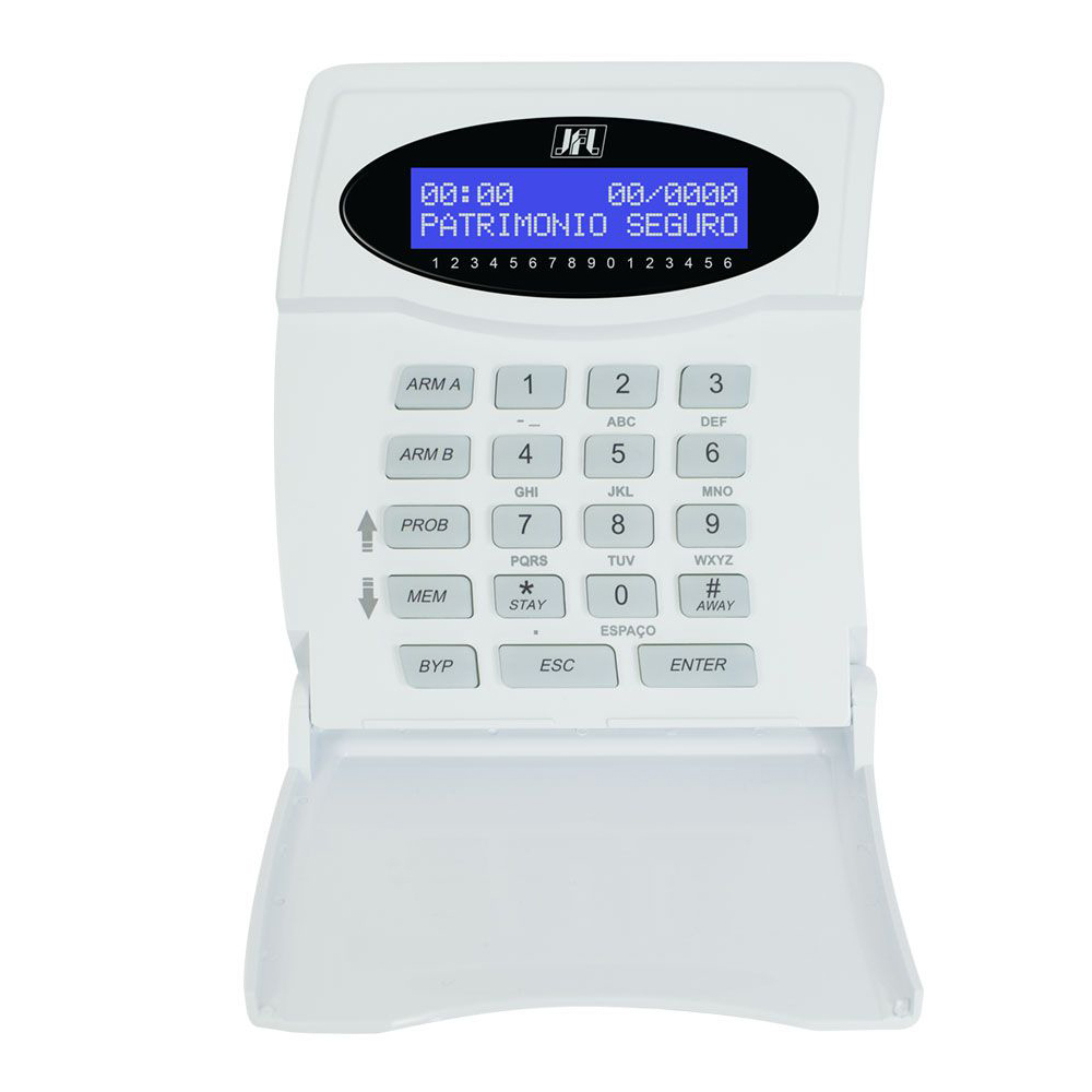 Mostrar detalhes de TECLADO P/ CENTRAIS DE ALARME TEC-400 DUO S/ FIO 30224 JFL Imagem de TECLADO P/ CENTRAIS DE ALARME TEC-400 DUO S/ FIO 30224 JFL